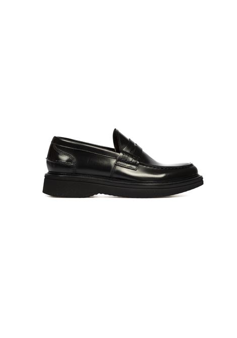 Black leather loafers Green George - men GREEN GEORGE | 1050NR